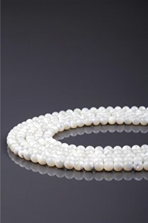 Sedef Doğal Taş Dizi 8 mm Küre Kesim