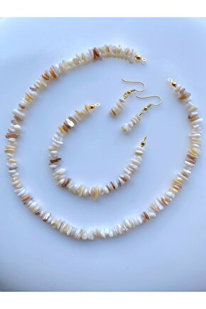 Sedef Kırıktaş Doğal Taş Set