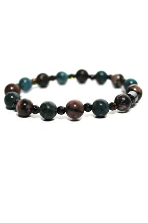 Apatit Rodonit Doğaltaş Öğrenme Kavrama Sınav Bileklik