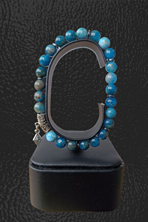 Apatit Taşı Bileklik Doğal Taş Orijinal Apatit Taşı Bileklik Takı