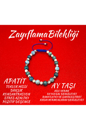 Sertifikalı Krizopras 8mm Elastik Misinalı Doğal Taş Bileklik