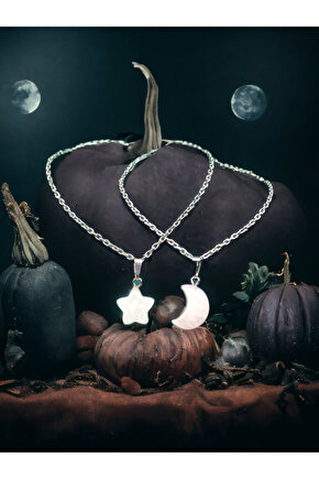 AY TAŞI EŞ SEVGİLİ KOLYE UCU SAF DOĞAL TAŞ(SERTİFİKALI)