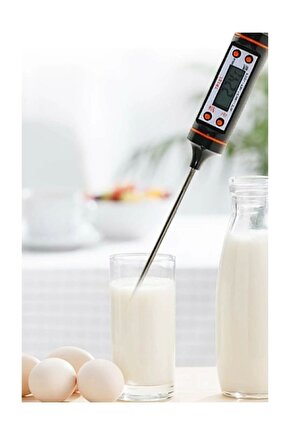 Tp-101  Tp101 Lcd Ekranlı Dijital Arac Klima Sıcaklık Dedektörü Su Süt Yogurt Sıvı Sıcaklık Ölçer