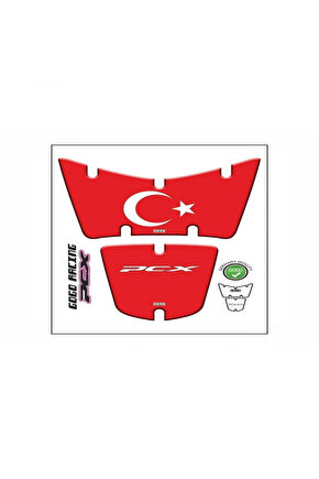 HONDA PCX 2014 - 2017 UYUMLU TANK PAD 022