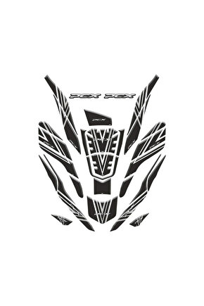 HONDA PCX 2021 - 2023 UYUMLU TANK PAD SET 001