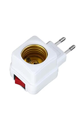 Ledx DY-107 Fişli Açma Kapama Anahtarlı E27 Ampul Duy