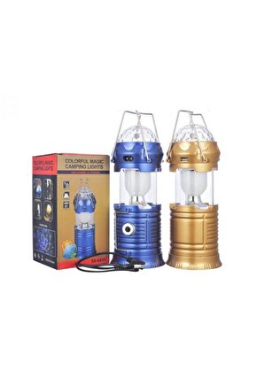 Sx-6805 Renkli Şarjlı Kamp Lambası