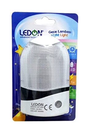 Ledli Fotoselli Sensörlü Gece Lambası 0,5w Ld-9011*ql-8884 8884