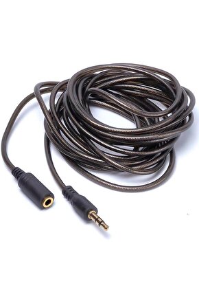 Jacklı 3 Metre Aux Uzatma Kablosu