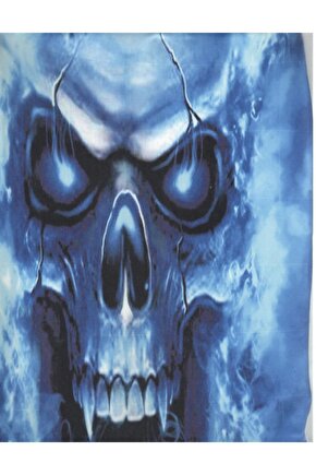 Ym Üniversal Sele Kılıfı Mavi Kurukafa