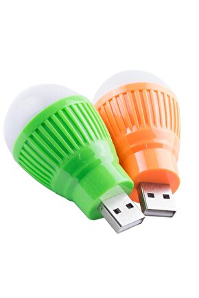 PM-34389 USB Beyaz Gece Lambası Mini Ampul Aydınlatma