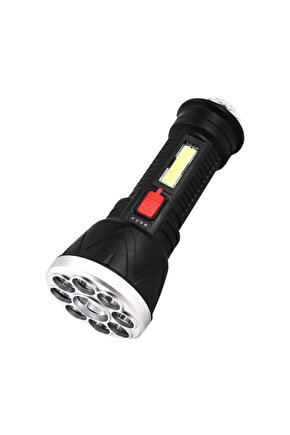 CL-W09 9+1 LEDLİ + MİNİ DİSKO TOPLU ŞARJLI EL FENERİ (5224)