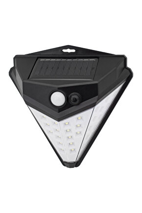 T-1622 40 Ledli 120* 5 Mt Görüş Açısı Solar Üçgen Tip Işıldak Fener (4178)