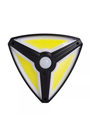 Powermaster Mx-1219B 150 Cob Ledli Sensörlü 3 Modlu Solar Duvar Lambası