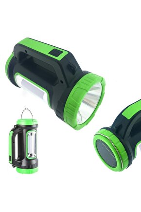 SOLAR KAMP LAMBASI ACİL DURUM IŞIĞI ŞARJLI 3W+15W GOLD ORION MH-818A