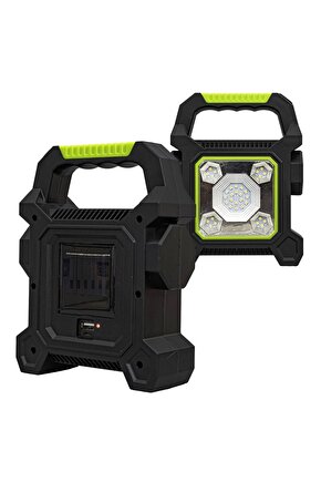 Jy-258c 3 Kademeli Şarjlı Çok Fonksiyonlu Solar Işıldak Om-17