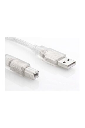 Sl-u2015 Usb2.0 1.5m Şeffaf Yazıcı Kablo
