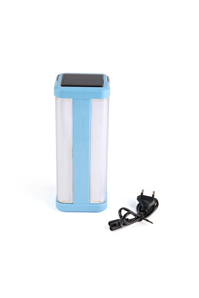 80SMD HG-1664 Şarjlı Işıldak - Mavi - 20 cm