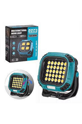Powermaster Mx-W893 4000K - 7000K - Kırmızı 30 Cob Ledli 30 Watt Çok Fonksiyonlu Çalışma Lambası (Po