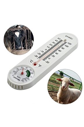 Analog Sıcaklık Nem Ölçer Termometre (5047)