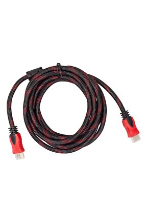 1.4v Örgülü 3 Metre Kutlu Hdmı Kablo