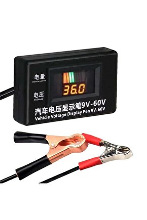 Powermaster 9-60V Otomotiv Lcd Dijital Devre Test Cihazı Gerilim Ölçer
