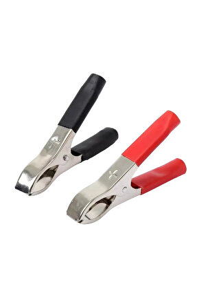 AKLL ORTA BOY 70 MM SİYAH-KIRMIZI KROKODİL AKÜ MAŞASI