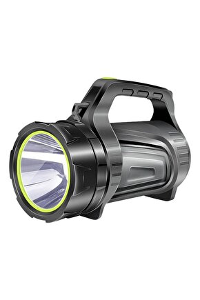 Ledli Uzun Menzilli Şarjlı Kamp Tipi Işıldak Fener JS-881D