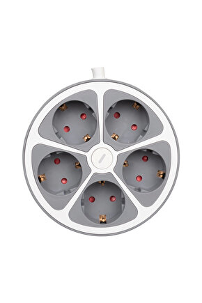 Vea Ve-g605y 5li Anahtarlı 1.5 Metre Grup Priz