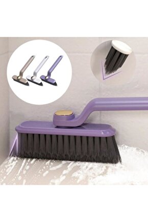 Döner Başlıklı Temizlik Fırçası Cımbızlı Banyo Mutfak Lavabo Detay Temizleme Fırçası
