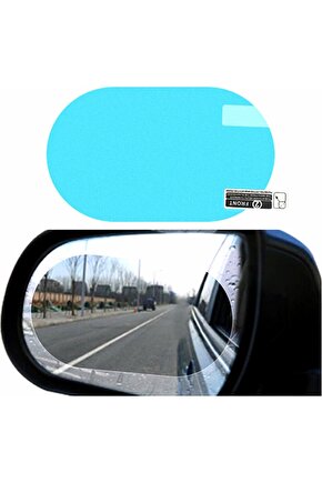 Yağmur Kaydırıcı Oto Buğu Önleyici Araba Dış Ayna Su Tutmaz Film 2 Adet