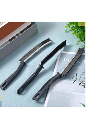 3 Adet Çok Amaçlı Multi Ince Temizlik Fırçası Derz Arası Banyo Mutfak Lavabo Detay Temizleme Fırçası