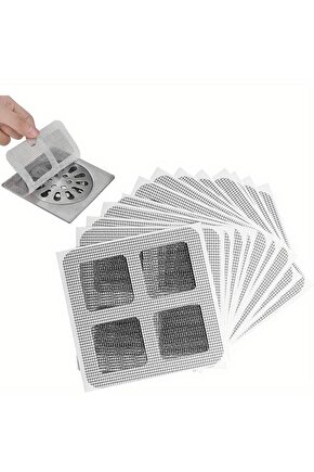 10 ADET Pratik Banyo Gider Süzgeci Saç Yakalayıcı Süzgeç Banyo Duş Gider Tıkanık Önleyici