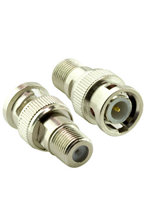 BNC Erkek F Dişi Konnektör Çevirici Jack