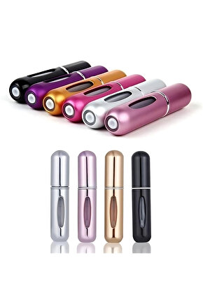 3 Adet Cep Parfüm Şişesi 5ml Doldurulabilir Mini Küçük Boş Parfüm Doldurma Şişesi Cep Boy