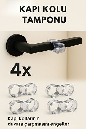 Slikon Kapı Kolu Stoperi Pencere Kolu Yassı Duvara Çarma Önleyici CN Gıda ile temas için uygun değil