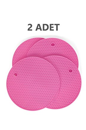 2li Silikon Nihale Petek Desenli, Kalburabastı Kalıbı, Tutacak