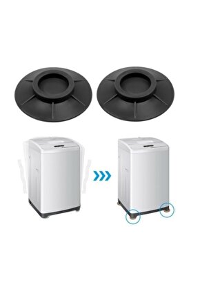 Çamaşır Makinası Titreşim Engelleyici Plastik Stoper Tabanlık (4’lü)