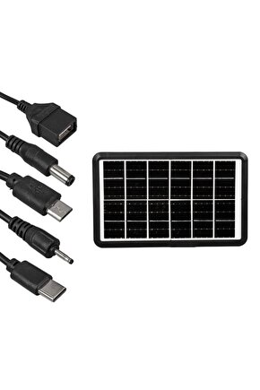 ZO-710 6 Volt 1.33 Amper 8 Watt Güneş Enerjili Şarj Cihazı Solar Panel