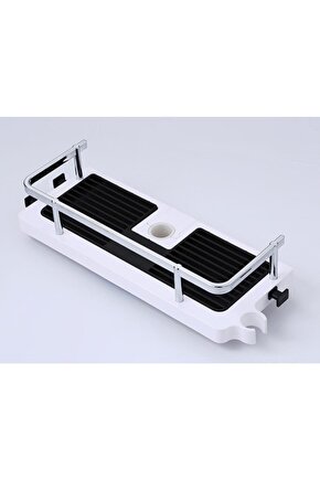 Banyo Duş Organizer Sabunluk Metalik Korumalı