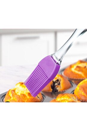 Silikon Yağlama Ve Yumurta Sürme Hamur Fırçası