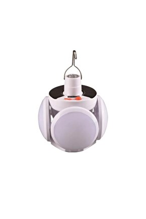 Güneş Enerjili Solar 5 Taraflı Katlanabilir Bahçe Aydınlatma Lamba Işık