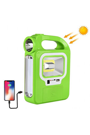 Solar Panelli Güneşten Şarj Olan Deprem Acil Durum Lambası + Ampul BSN65-T23X9