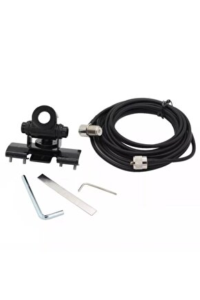 5 Metre Amatör Telsiz Anten Kablosu + Mobil Araç Gronda