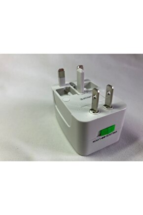 Akım Korumalı Evrensel Fiş Adaptörü – Dünya Çapında Kullanım İmkanı