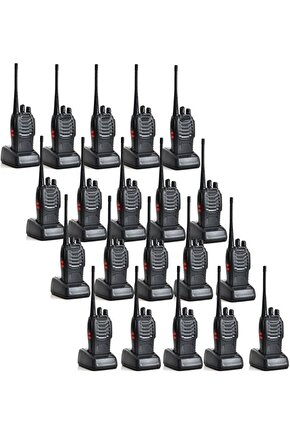 23 Adet Diş Kliniği Garson Vale Otopark Şantiye Kule Vinç Telsiz Seti Takımı El Telsizi