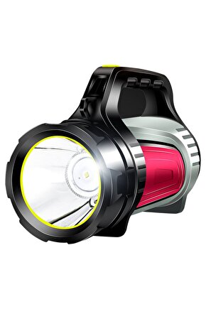 Shopzum Js-881a Şarjlı Ledli Uzun Menzilli Kamp Tipi Çok Fonksiyonlu Işıldak Fener