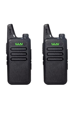 2 Adet Pratik Kolay Kullanılan Pmr-446 16 Kanal El Telsiz Seti