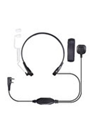 Pro Gizlenebilir El Telsizi Şeffaf Akustik Mikrofon Kulaklık