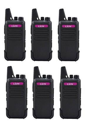 6lı 446 TYPE-C SARJ Altılı El Telsizi